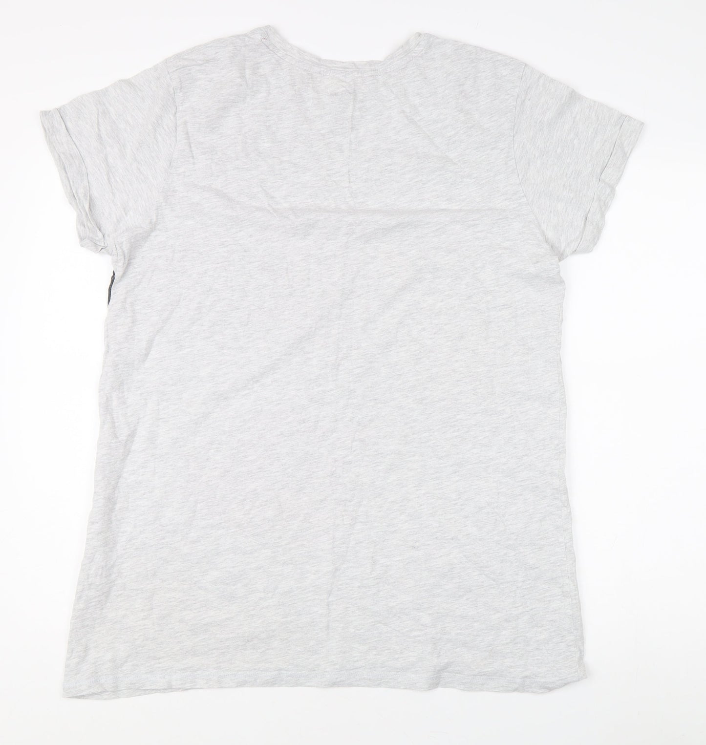 Disney Unisex Grey Mickey Mouse T-Shirt S Casual