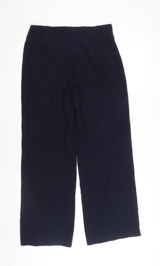 Marks and Spencer Women’s Black Wide-Leg Trousers Size 12