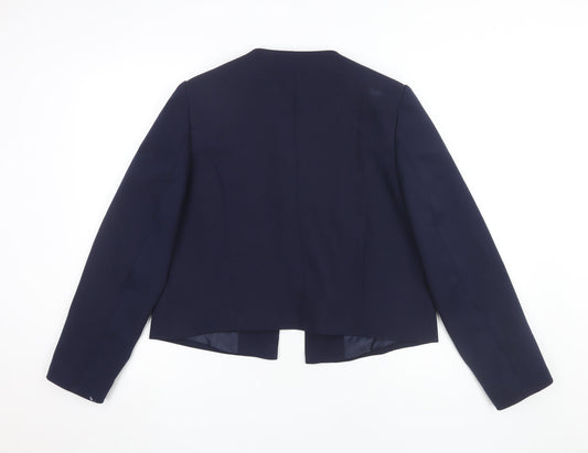 Dorothy Perkins Women's Blue Button Jacket Size 14