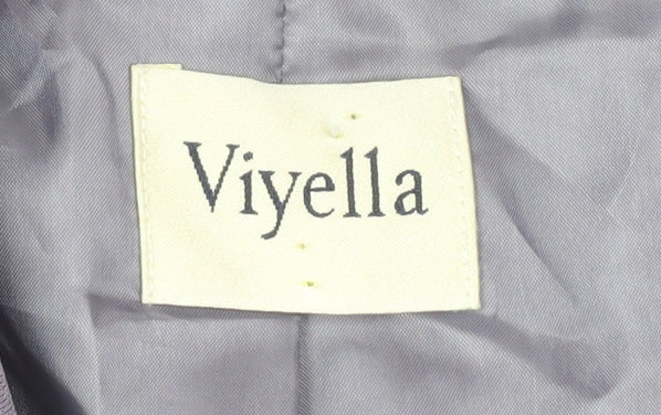 Viyella Women's Purple Blazer UK 14 Business Formal