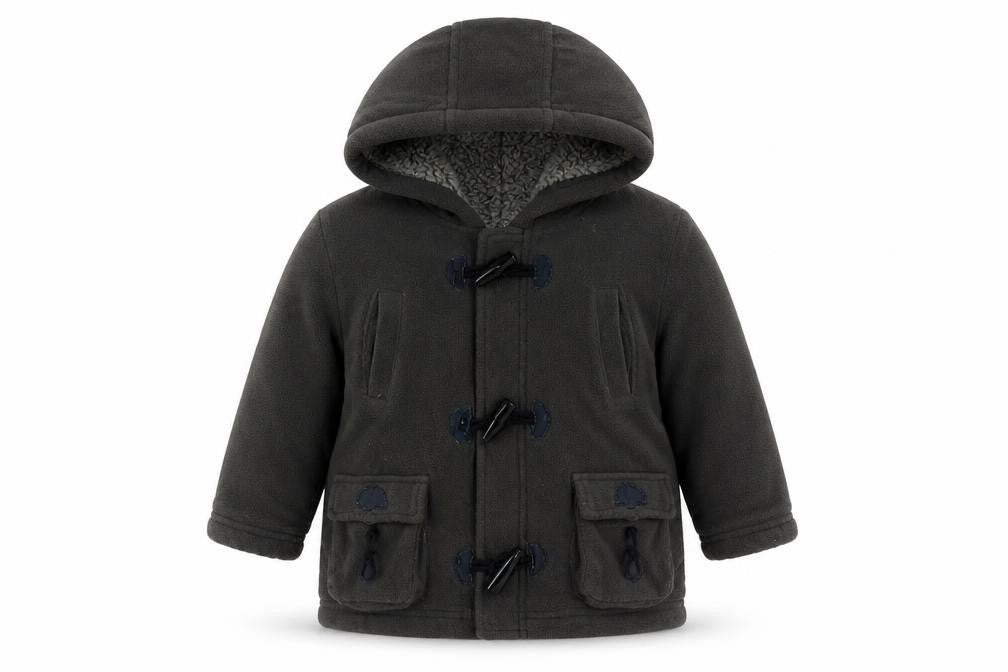 Pumpkin Patch Unisex Green Duffle Coat, 24 Months, Winter Warm