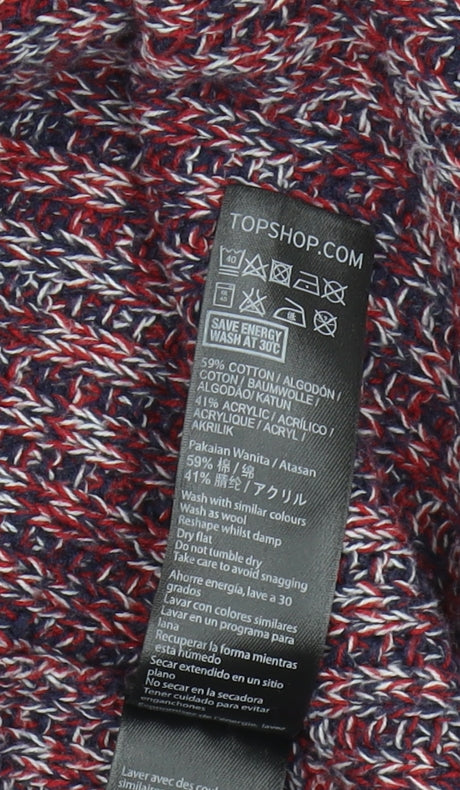 Topshop Women's Multicoloured Cardigan, Size 12