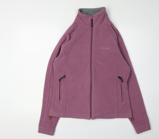 Koko Pink Women’s Purple Fleece Jacket Size 12