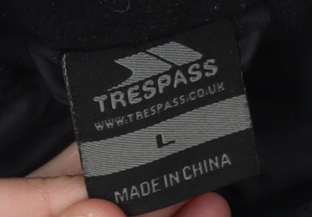Trespass Men's Black Quilted Waistcoat L