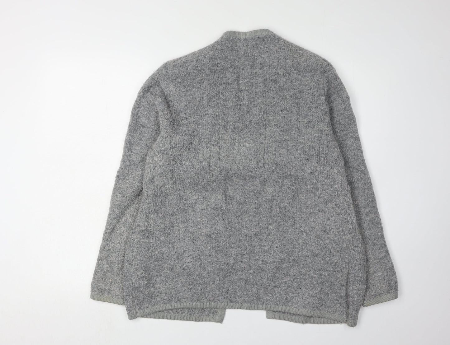 Eastex Women's Grey Long Sleeve Cardigan Size 14