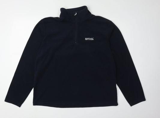 Regatta Men's Black XL Fleece Pullover Sweatshirt