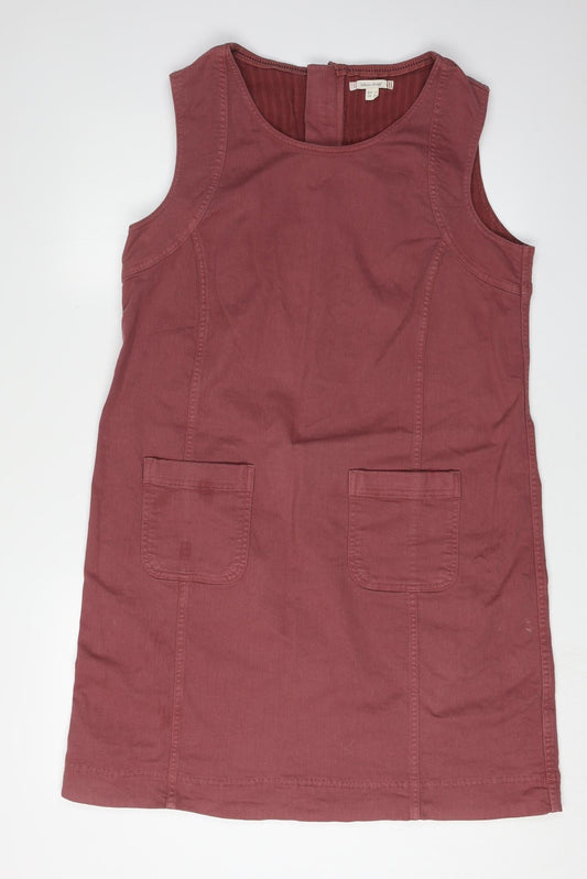 White Stuff Women’s Red Sleeveless Shift Dress Size 14