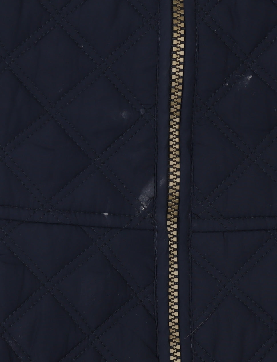 Joules Women's Blue Quilted Waistcoat Size 10