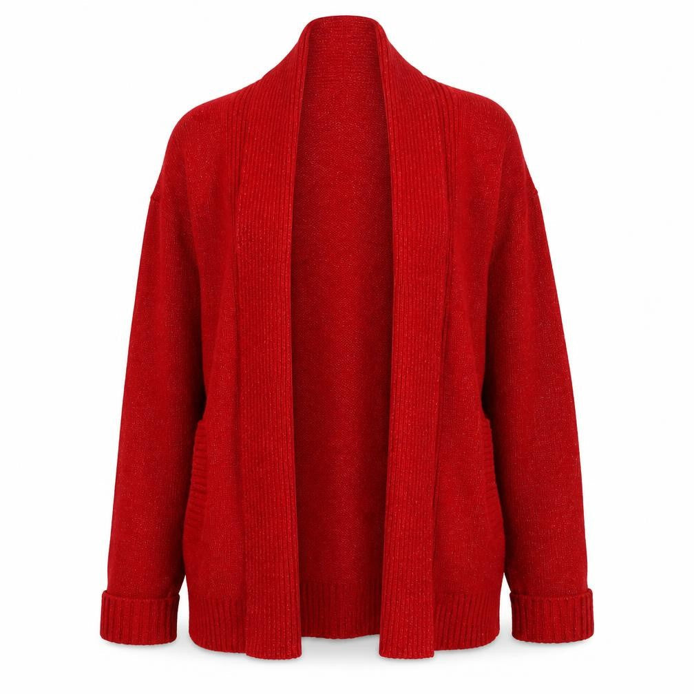 Honor Millburn Women's Red Cardigan Size 14
