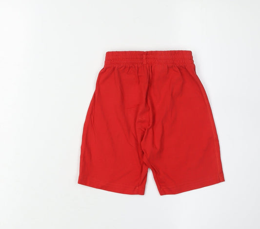 Adidas Boys Red Shorts 2-3 Years, Casual Activewear