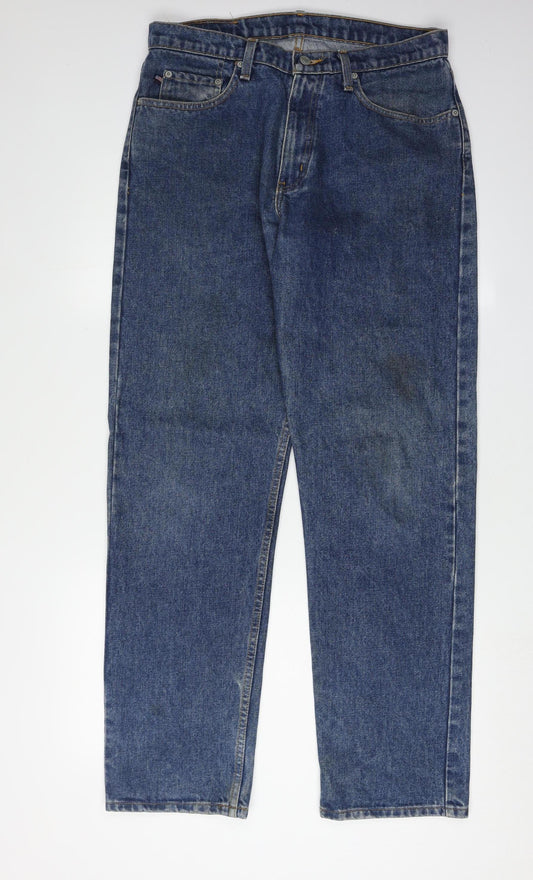 Ralph Lauren Men's Blue Straight Denim Jeans 32