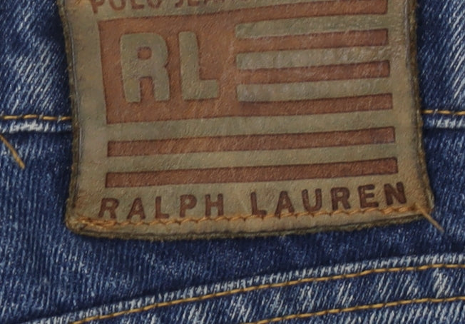 Ralph Lauren Men's Blue Straight Denim Jeans 32