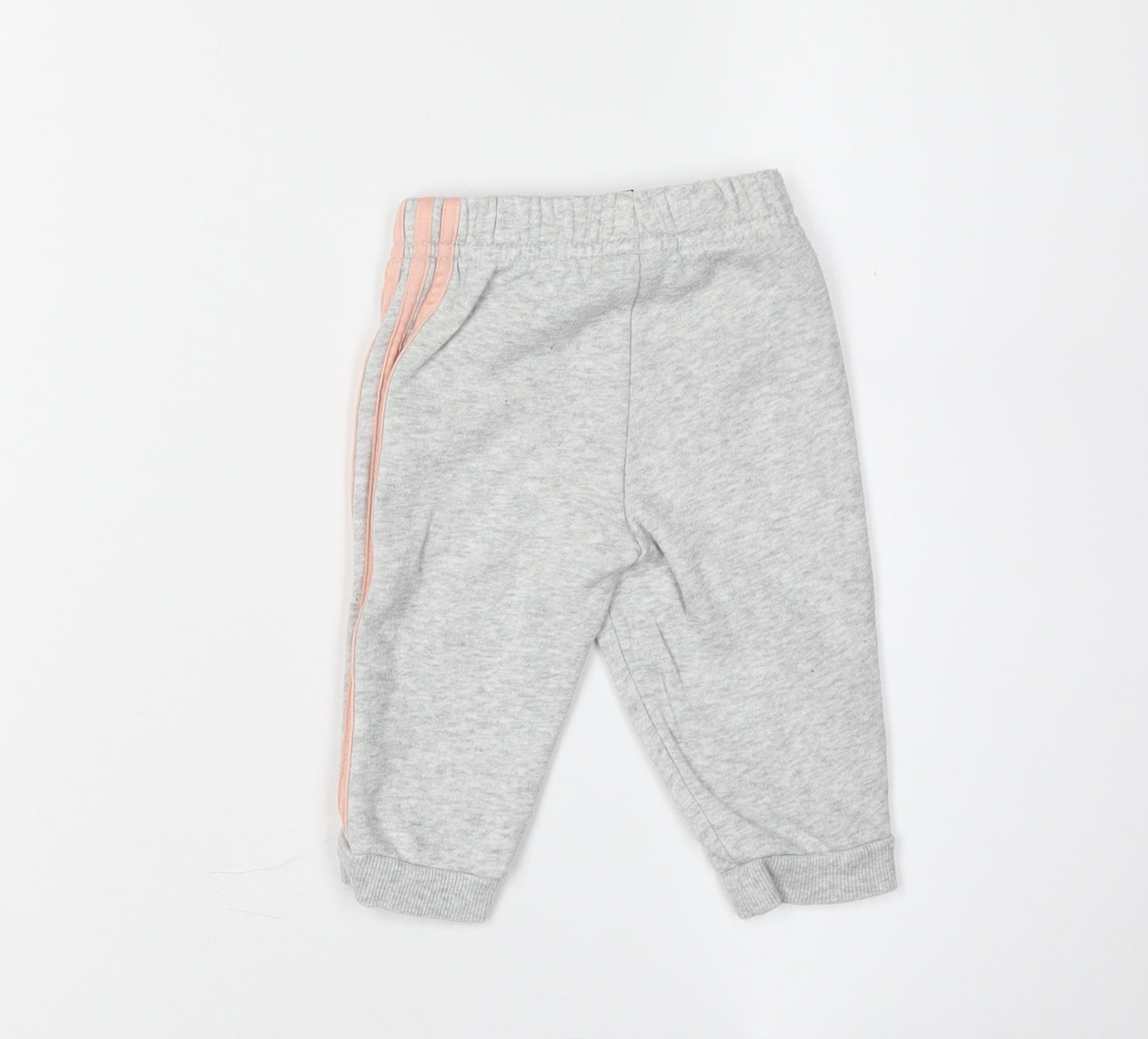 Adidas Unisex Baby Jogger Trousers Grey 3-6 Months