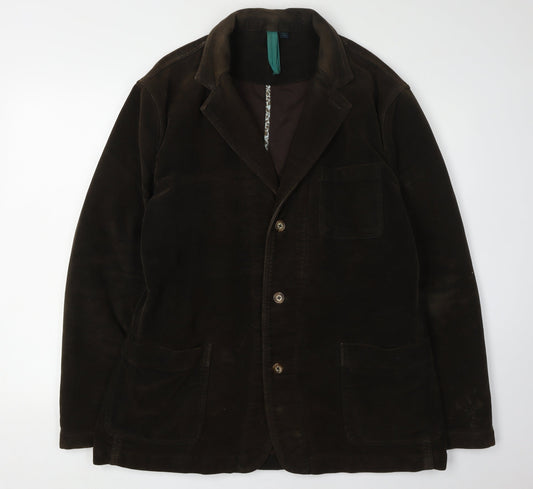 Boden Men's Brown Corduroy Blazer 44R Classic Jacket
