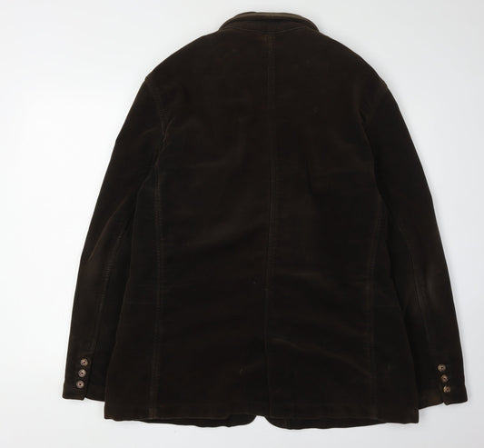 Boden Men's Brown Corduroy Blazer 44R Classic Jacket