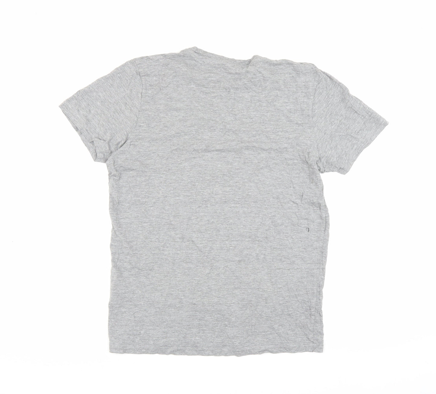 Jack & Jones Men's Grey M Crew Neck T-Shirt