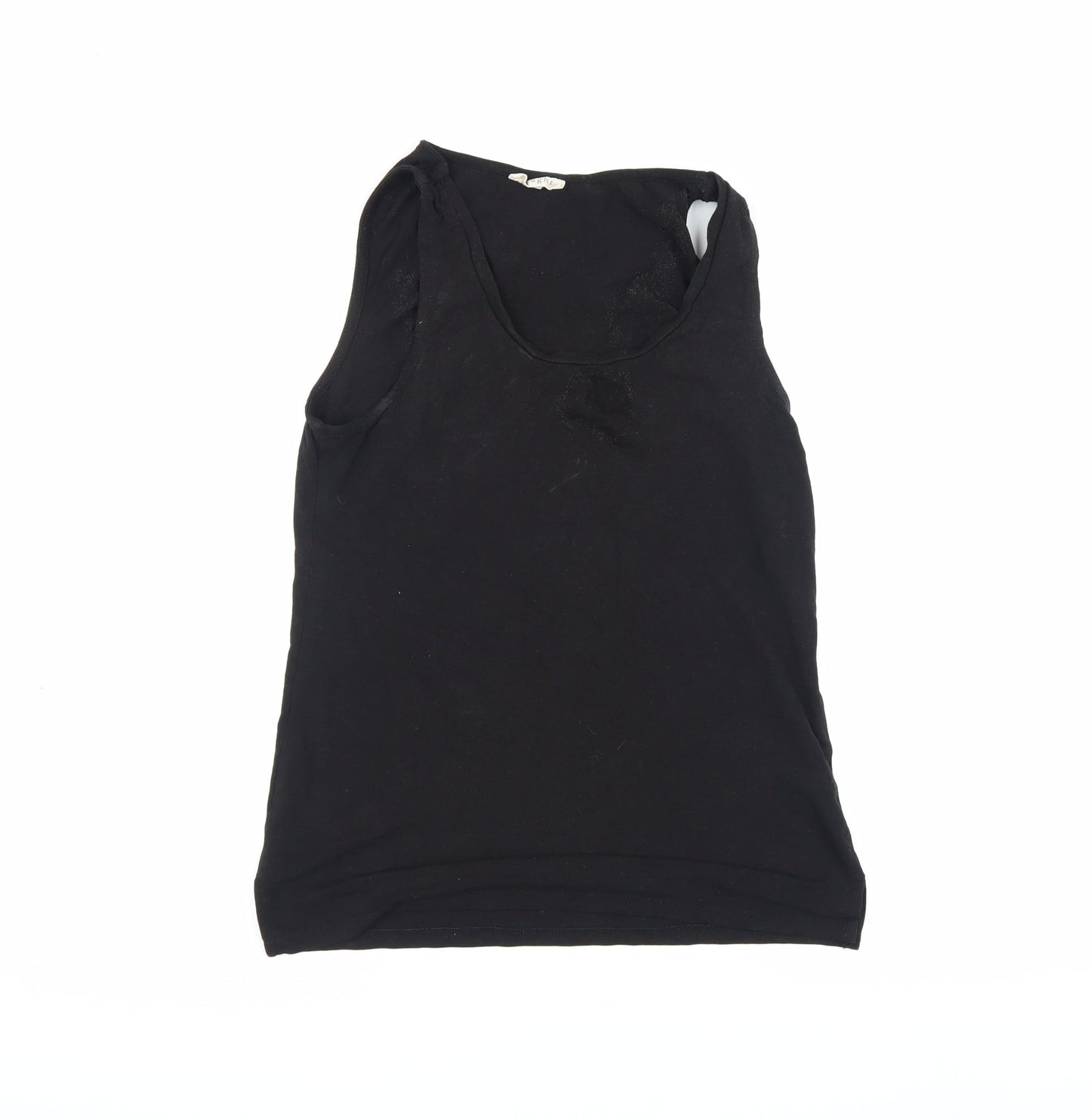 Thought Black Scoop Neck Sleeveless Tank Top