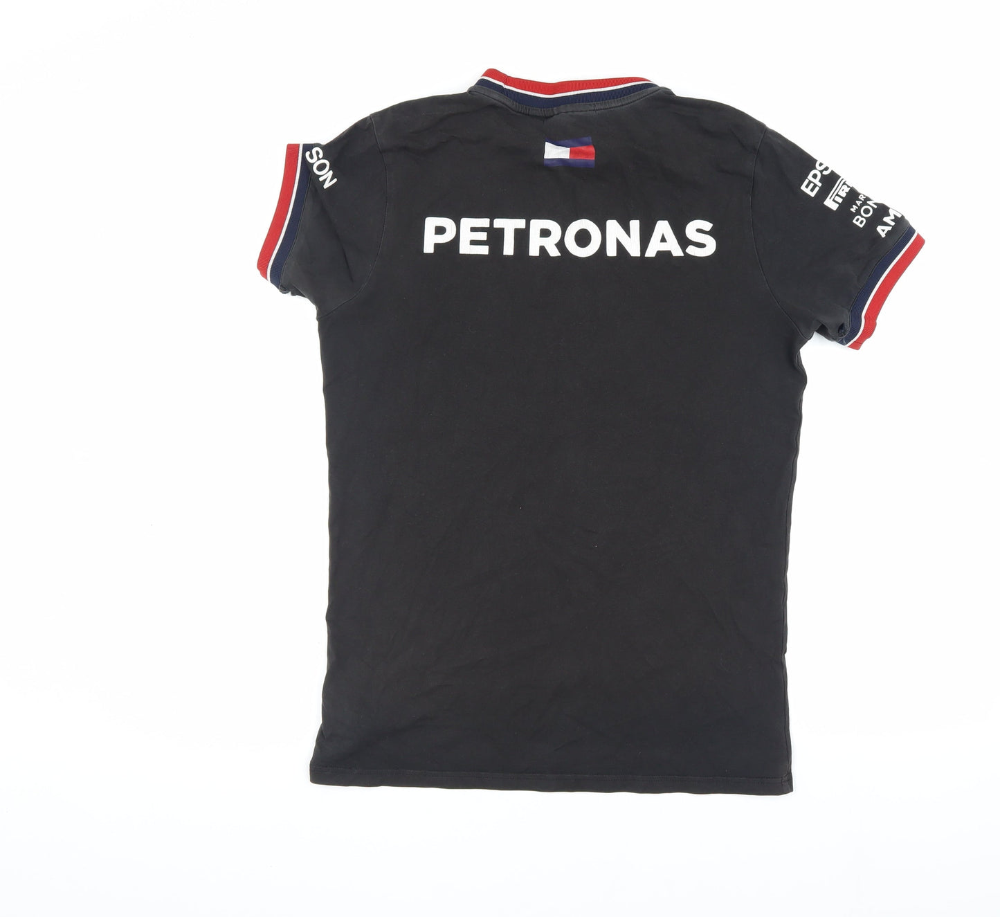 Stichd AMG Petronas Men's Black Logo T-Shirt - Size S