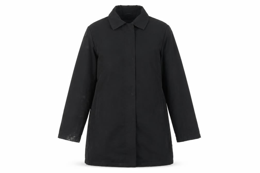 Ellie Lou Ise Women's Black Overcoat Size S