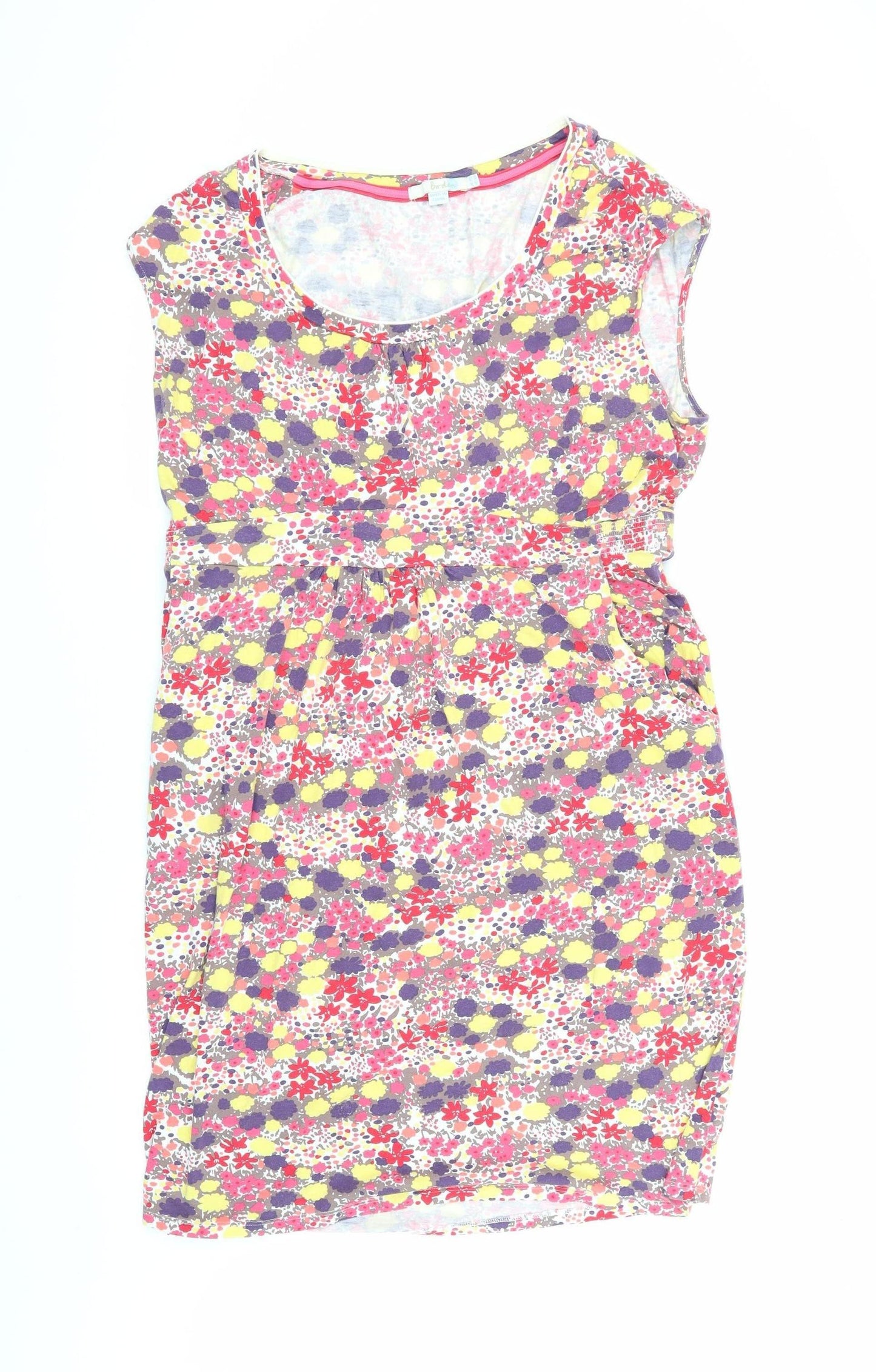 Boden Women's Multicoloured Floral Sleeveless Dress