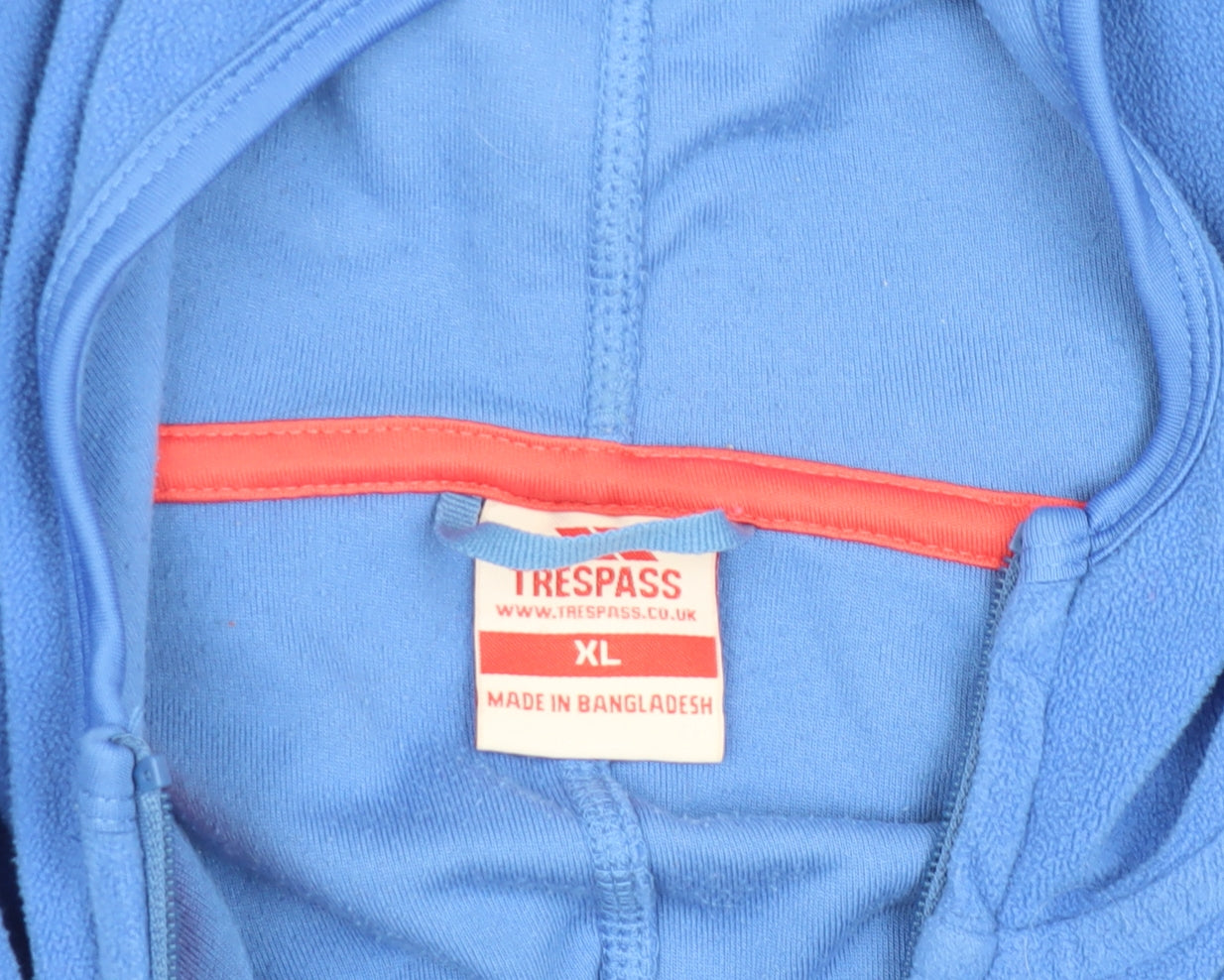 Trespass Women's Blue Fleece Jacket XL Hooded Casual