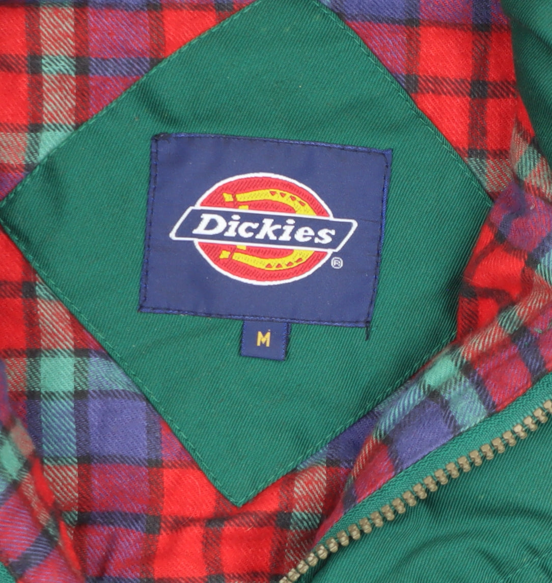 Dickies Men's Green Padded Waistcoat M - Casual Style