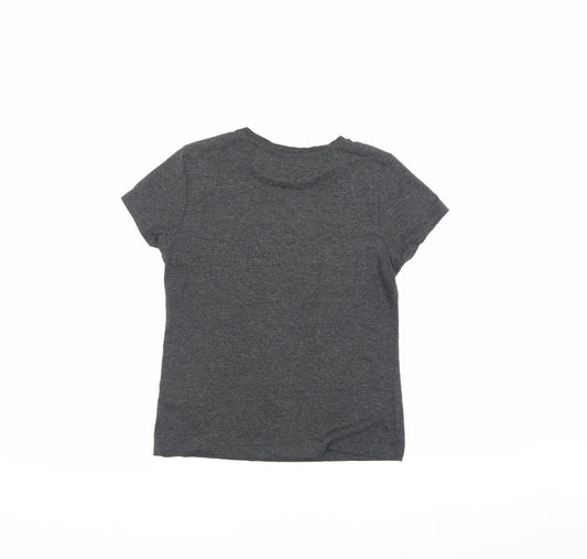 Disney Mickey Mouse Grey T-Shirt Unisex Adults Size 12