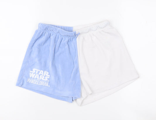 Star Wars Teen Blue & White Biker Shorts