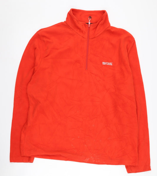 Regatta Men's Red XL Pullover Fleece Outdoor Sweatshirt