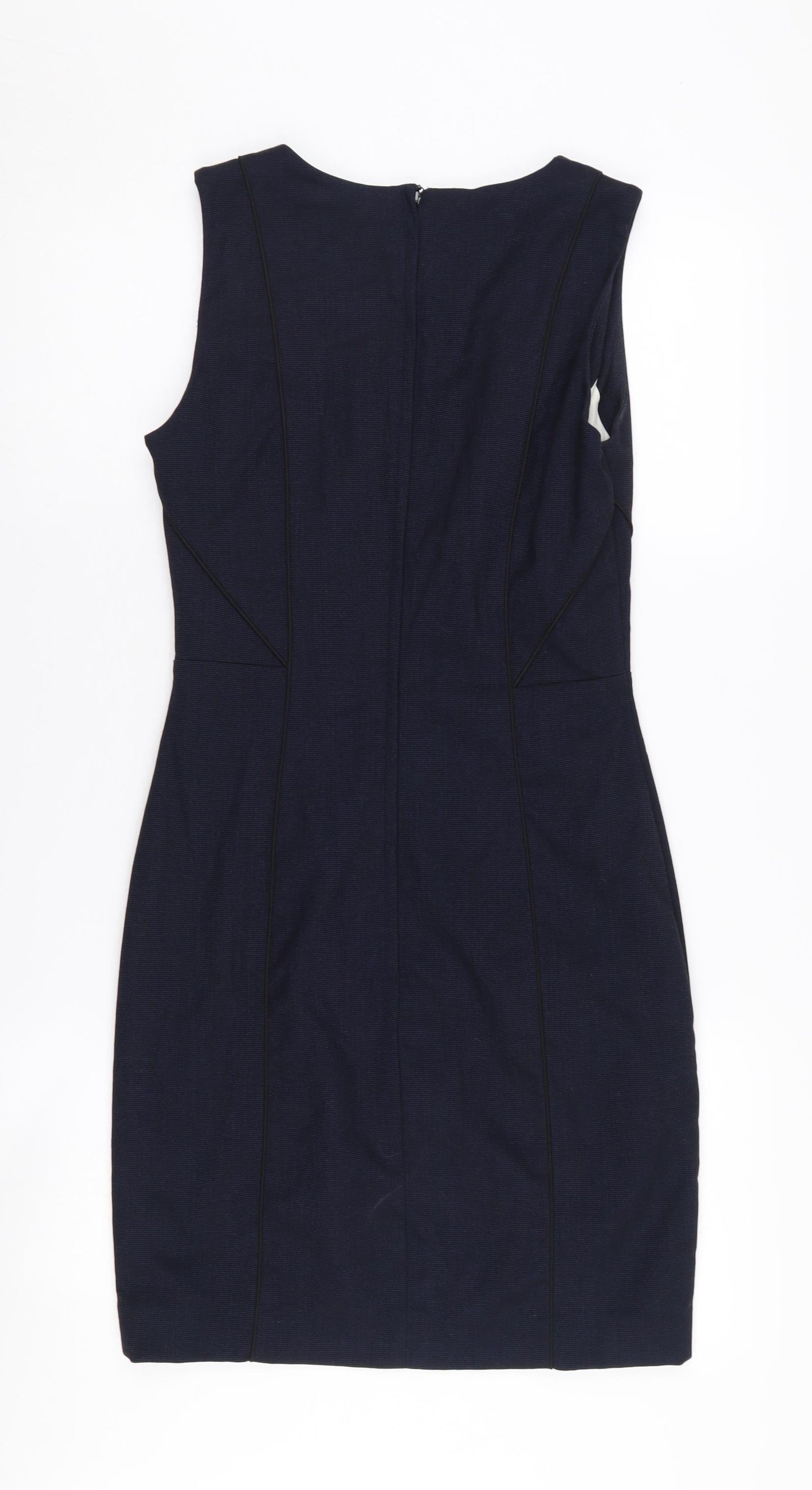 H&M Women's Black Sheath Dress, Size 10, Business Style