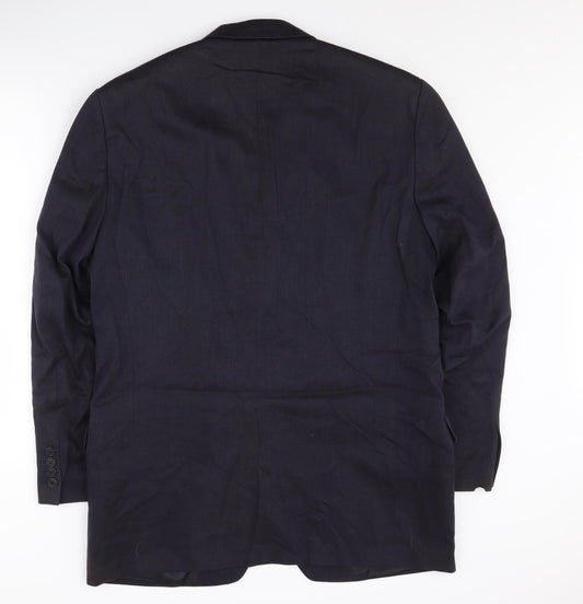 Pierre Cardin Men's Blue Suit Jacket 40L