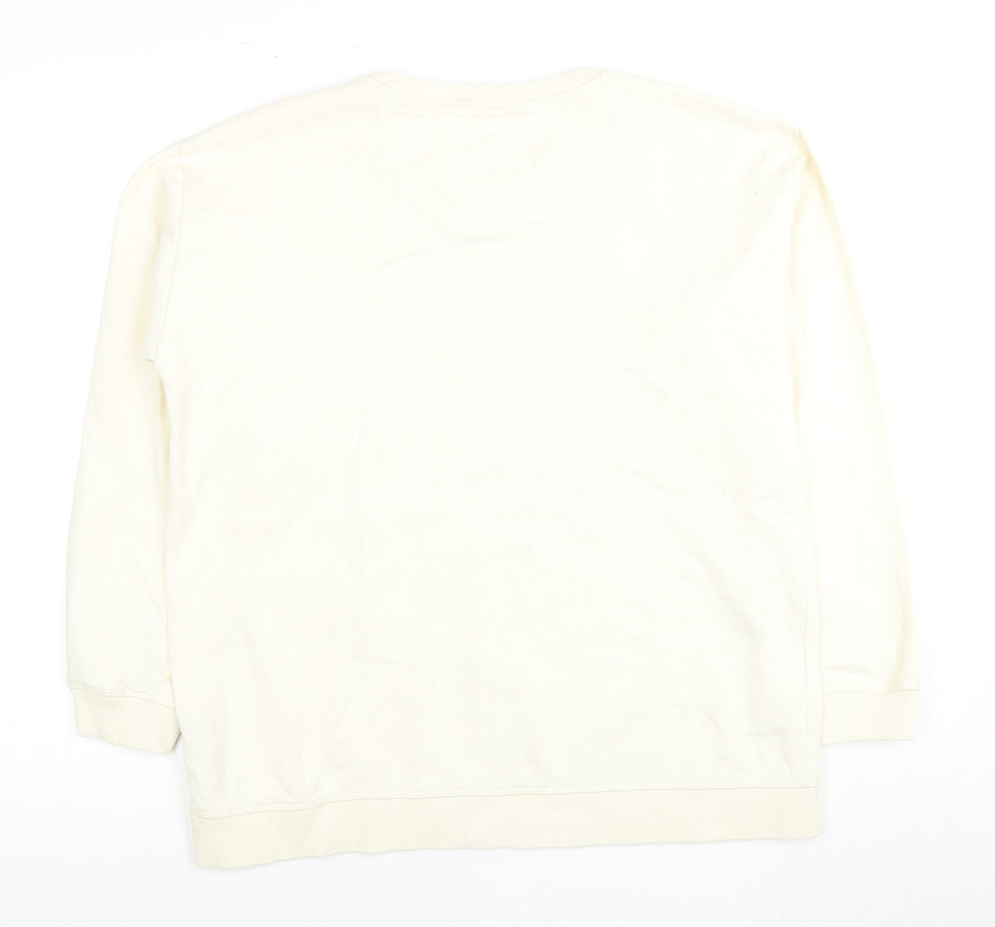 Fat Face Women's Ivory Star Print Sweatshirt, Size 12