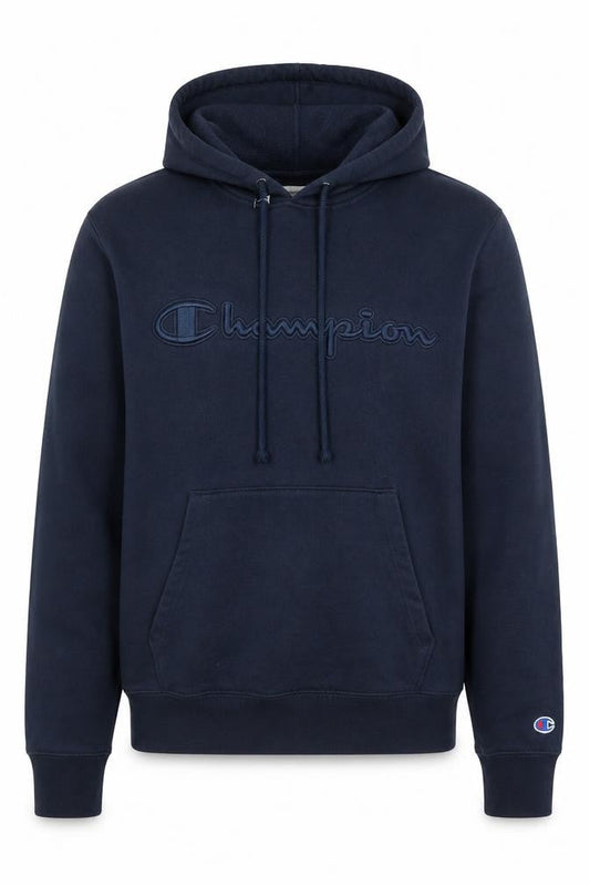 Mens UK S Regular Champion Blue Pullover Hoodie
