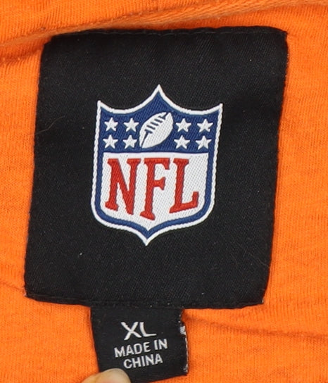 NFL Men's Blue Hoodie XL Full Zip Sports Logo