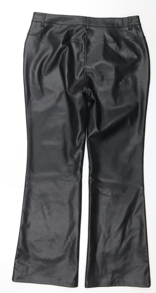 Klass Women's Black Trousers, Size 14, Elegant and Chic