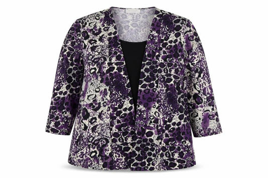 Womens UK Size 20 BASSINI Multicoloured Polyester Blend Blouse