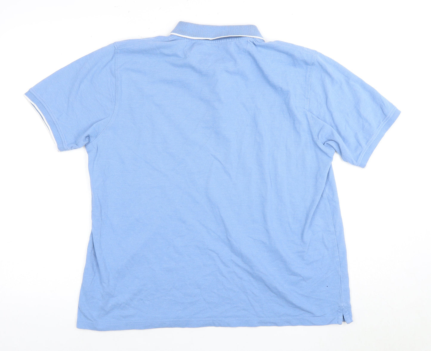 James Pringle Men's Blue Polo Shirt Size L