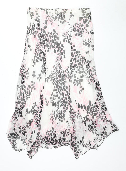 Milano Women’s Animal Print Skirt Size 16 Multicoloured