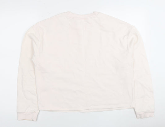 River Island Teen Girls' Pink Pullover Sweatshirt XS