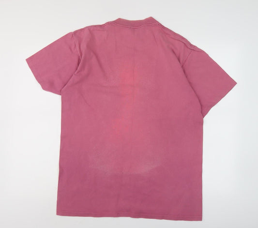 Panama Jack Men's Red M Graphic Cotton T-Shirt