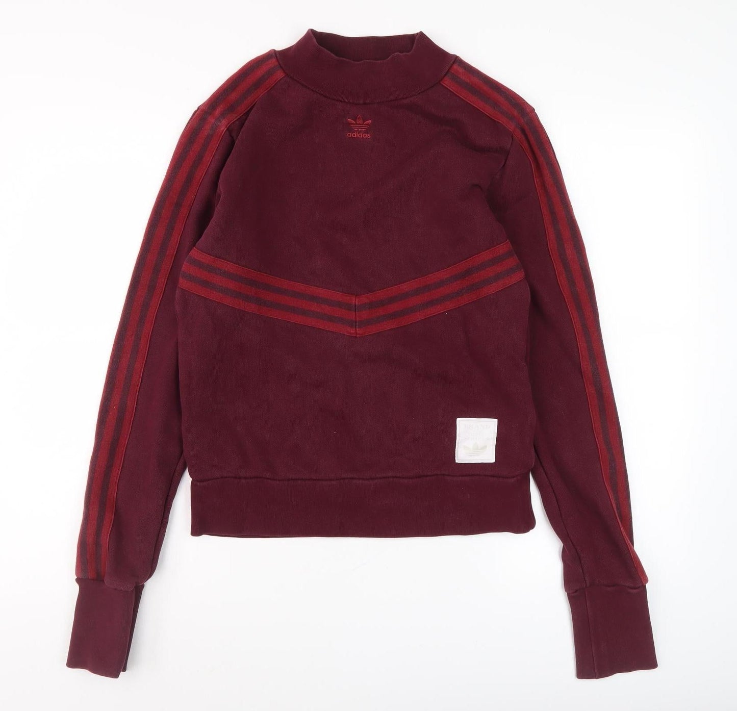 Adidas Women's Red Sweatshirt, Size 12, Athletic