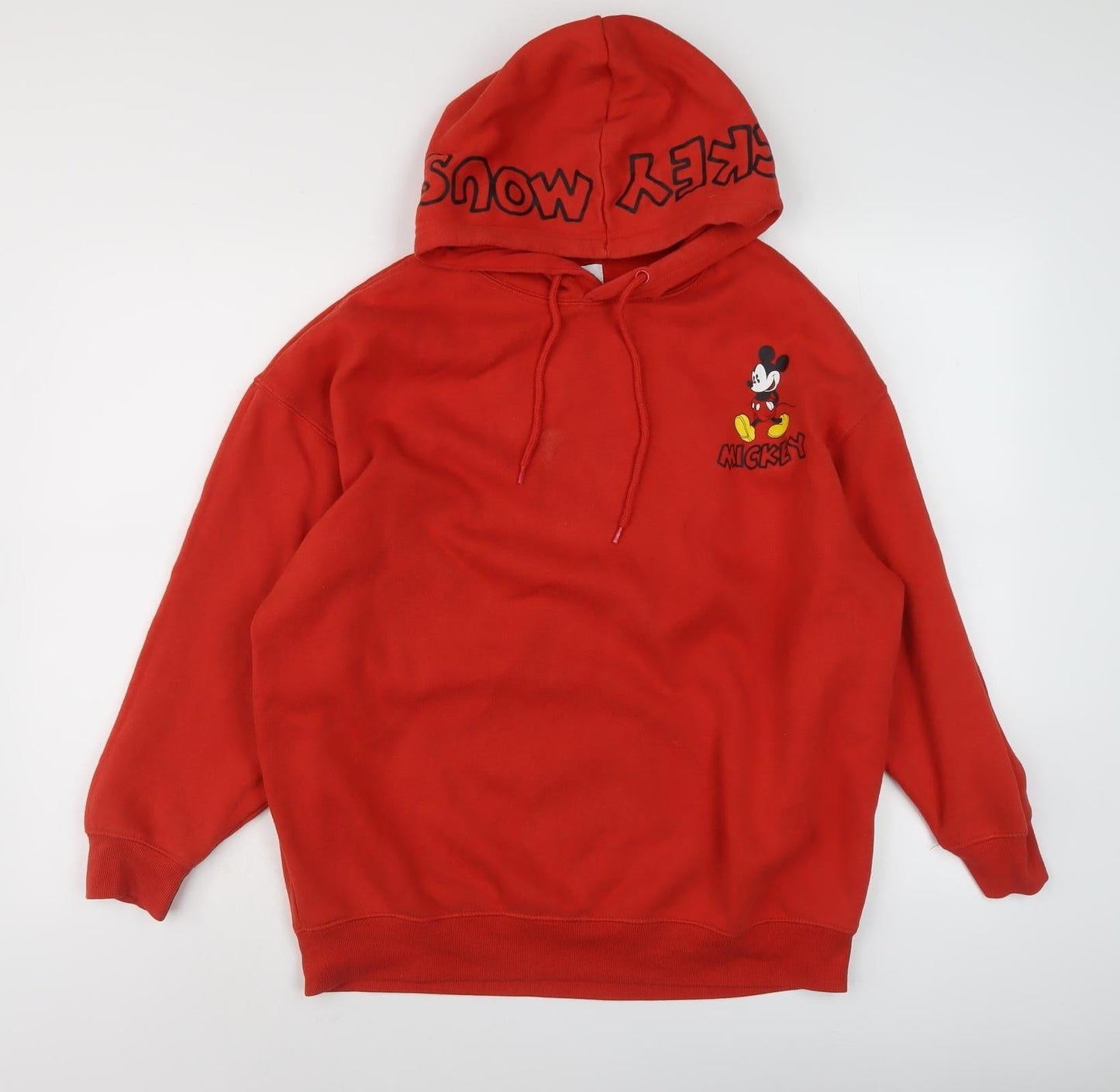 Disney Unisex Red Mickey Mouse XS Pullover Hoodie
