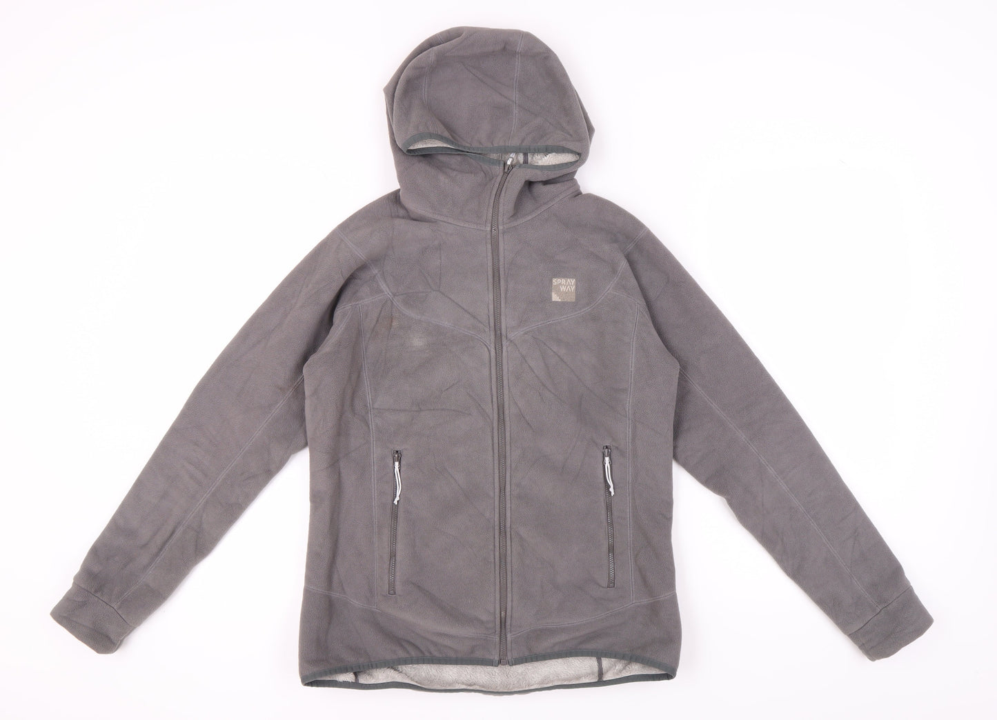 Sprayway Women's Grey Fleece Jacket Size 12