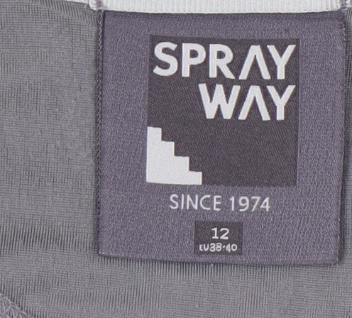 Sprayway Women's Grey Fleece Jacket Size 12
