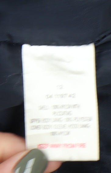 Peter Storm Womens Blue Waterproof Rain Coat Size 12