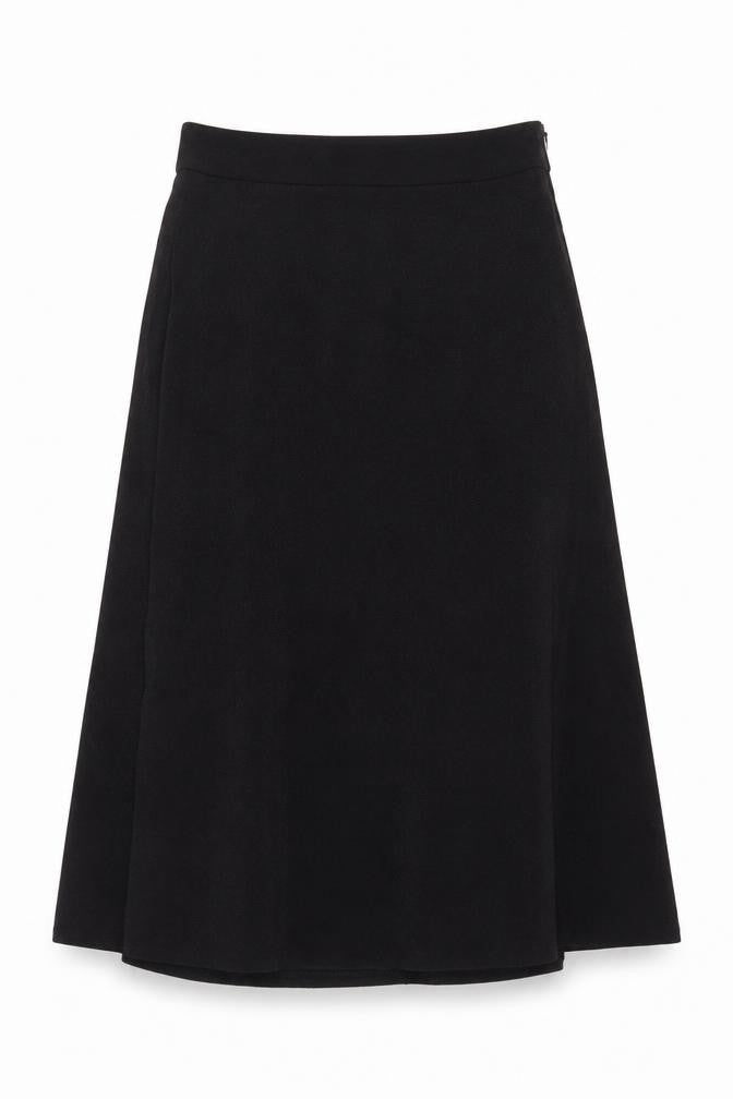 Jacqueline de Yong Women's Black A-Line Skirt S