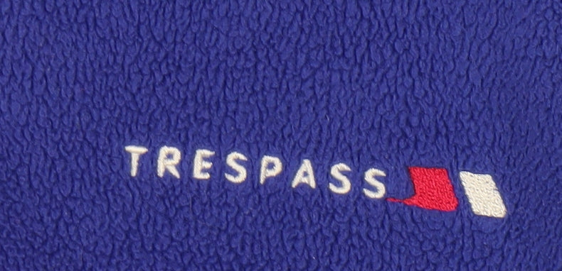 Trespass Men's Blue Fleece Jacket Size 34