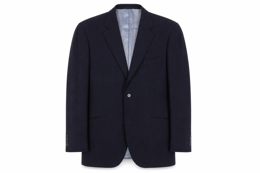 Mens M Chest Regular Austin Reed Blue Two-Button Blazer
