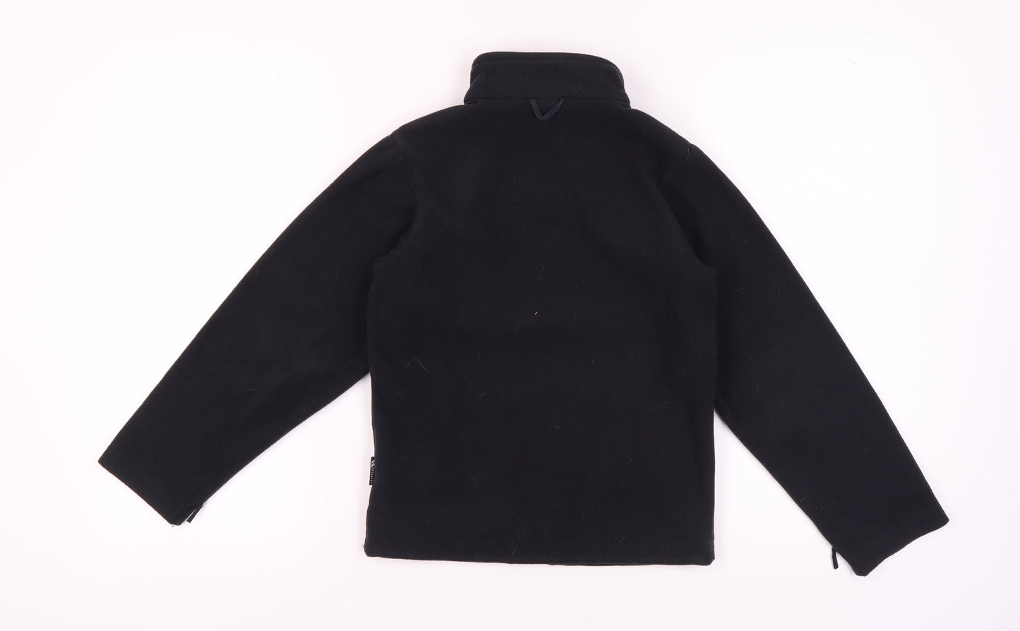 Trespass Boys Black Basic Jacket, Size 9-10, Full Zip