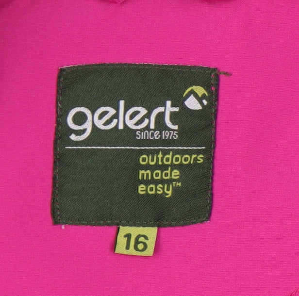 Gelert Women's Pink Soft Shell Jacket Size 16